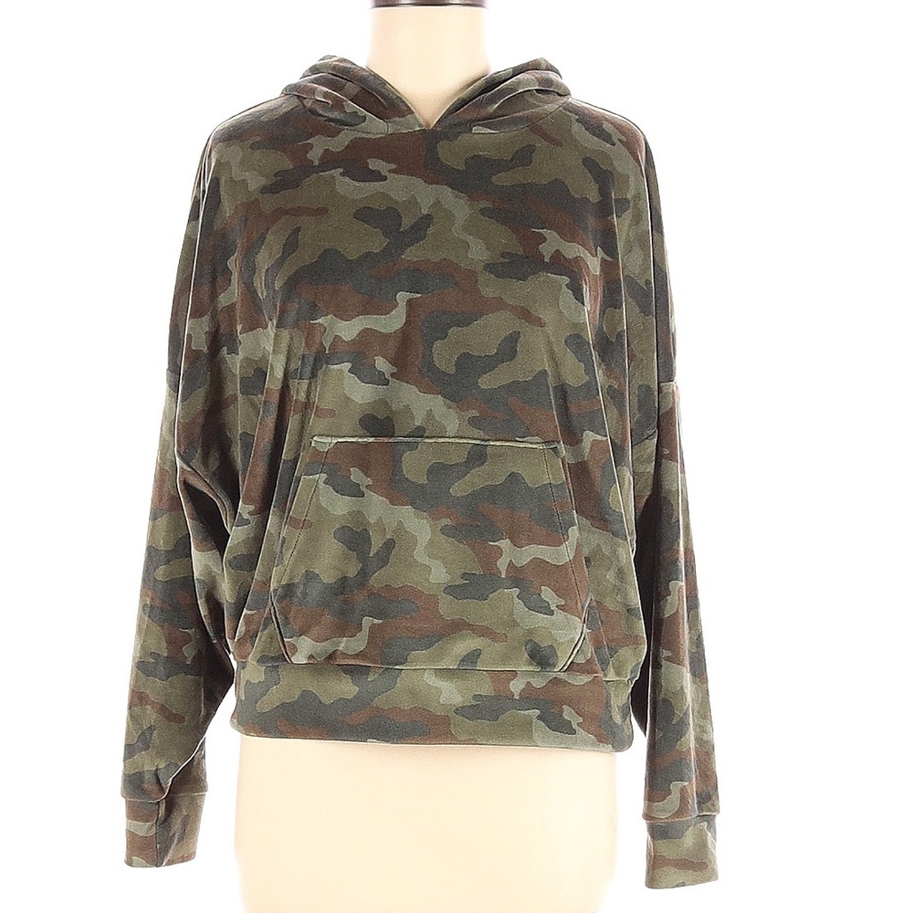 camo fleece hoodie ae